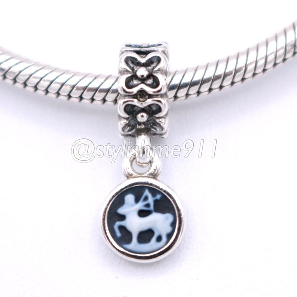 Rare Authentic Pandora Sagittarius Cameo Charm - 790500CAM12